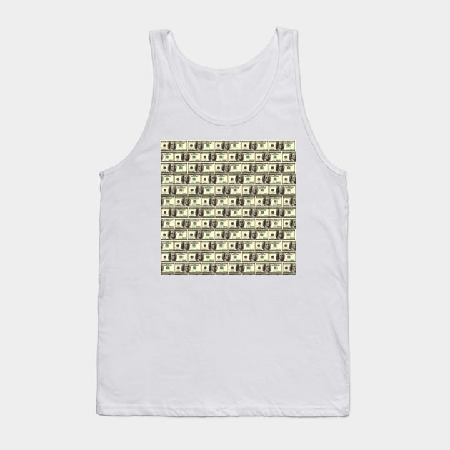 One hundred dollars, dollars, millionaires club Tank Top by JPS-CREATIONS